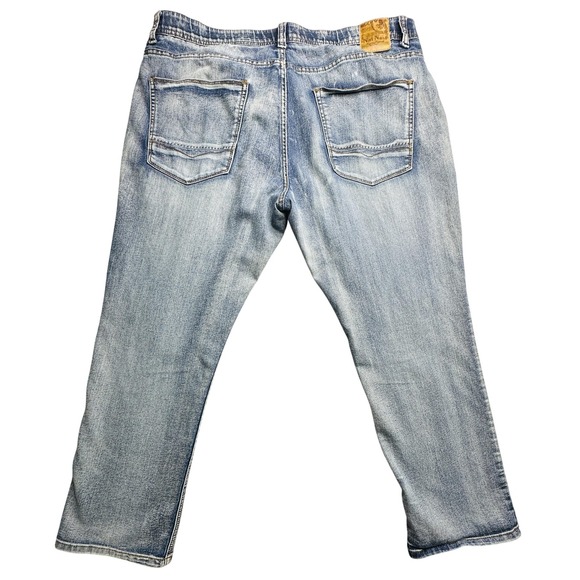 Nat Nast Jeans Mens 40x30 Blue Denim Straight Leg Comfort Fit Luxury Originals - Picture 1 of 16